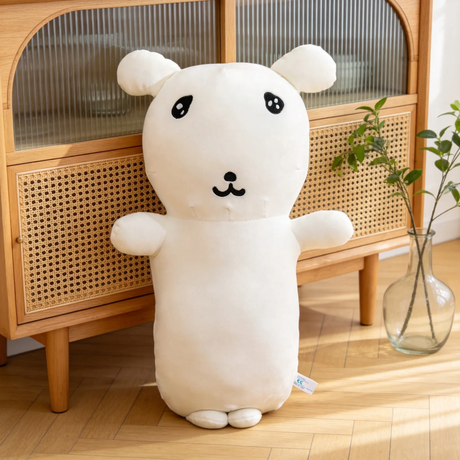 Hot Selling Ganadi Joke Bear Dog Plush Long Body Pillow Leg Hug Sleep Valentine Gift For Girls Home Bedroom Decor Soft Fluffy