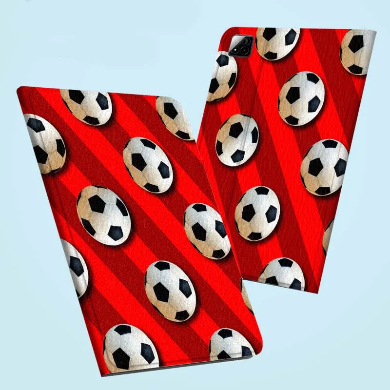 

Football Art Illustration For Xiaomi Redmi Mi Pad 4 5 6 6s 7 8 SE Pro 2 11 Plus Max 12.4 11 11.2 12.5 8.7 inch Tablet Case