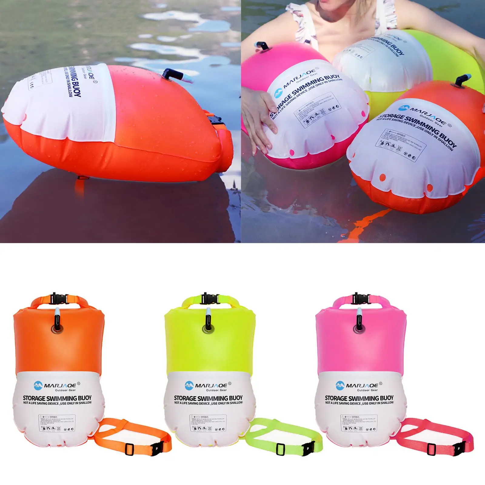 Swim Bouy Float Swim Dry Bag for Swimmers And Triathletes, Swimming