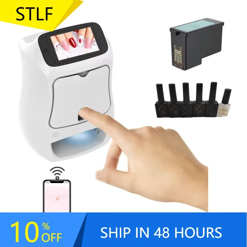 STLFImpresora de uñas 3D inteligente automática profesional, el futuro del diseño de uñas