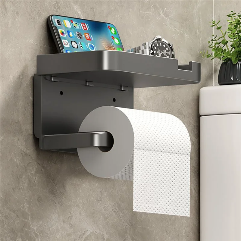 Porta fazzoletti ABCL Accessori da bagno a parete Porta cellulare Porta carta igienica Porta fazzoletti.