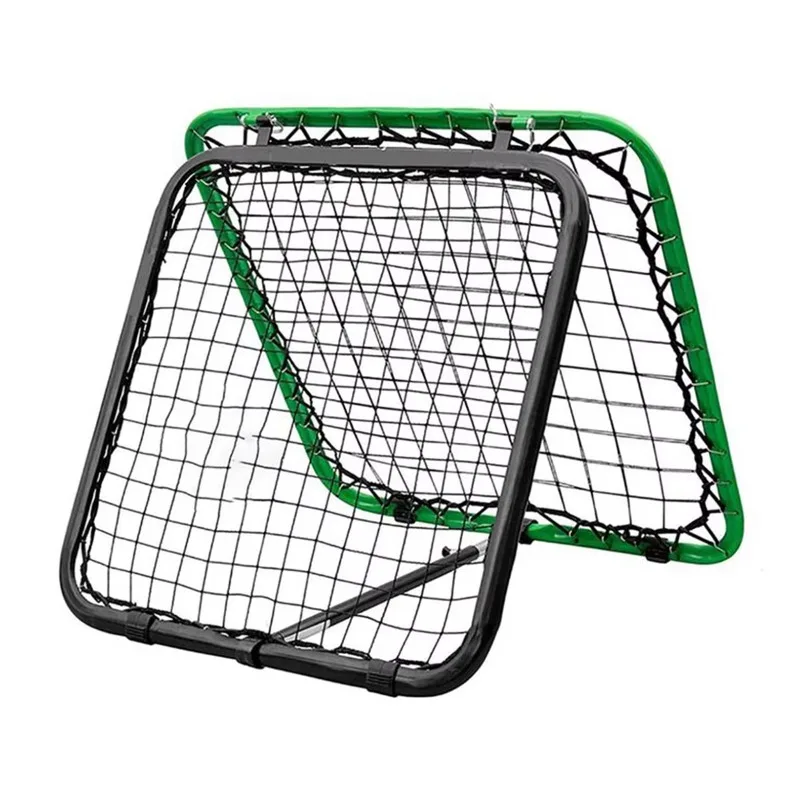 양면 휴대용 리바운드 네트 각도 조절 가능 축구 네트 미니 사각형 축구 리바운드 네트