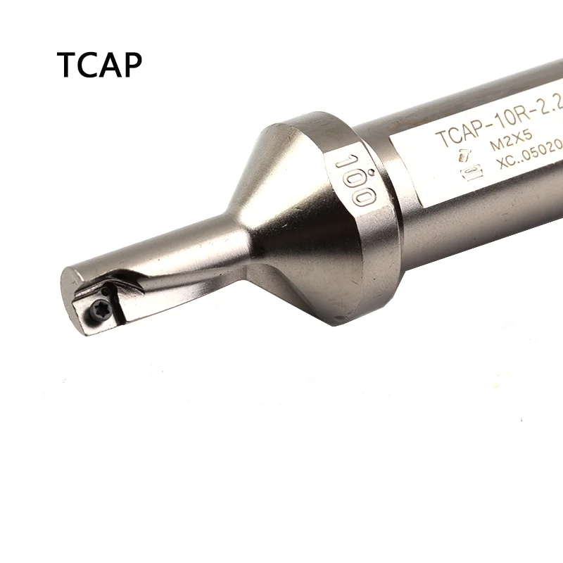 1pc TCAP 08R 10R 12R 14R 16R 20R 2.25D 3.25D Small Diameter U Drill Bit Single Edge CNC Lathe Cutter Tools for XCMT Insert