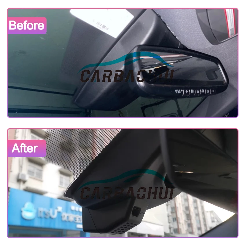 لتويوتا سيينا (XL40) 2025 2024 2023 2022 2021 داش كام مسجل الأمامي والخلفي واي فاي كاميرا DVR للسيارة ل سيينا التوصيل والتشغيل
