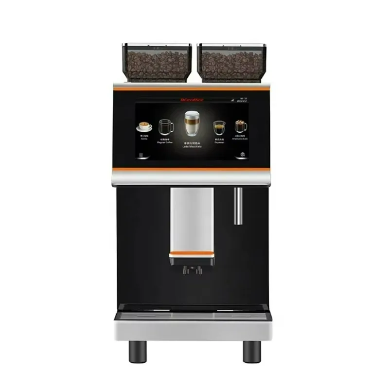 F20 Self-Clean Piano Black Fully Automatic Coffee Machine for Convenience Store