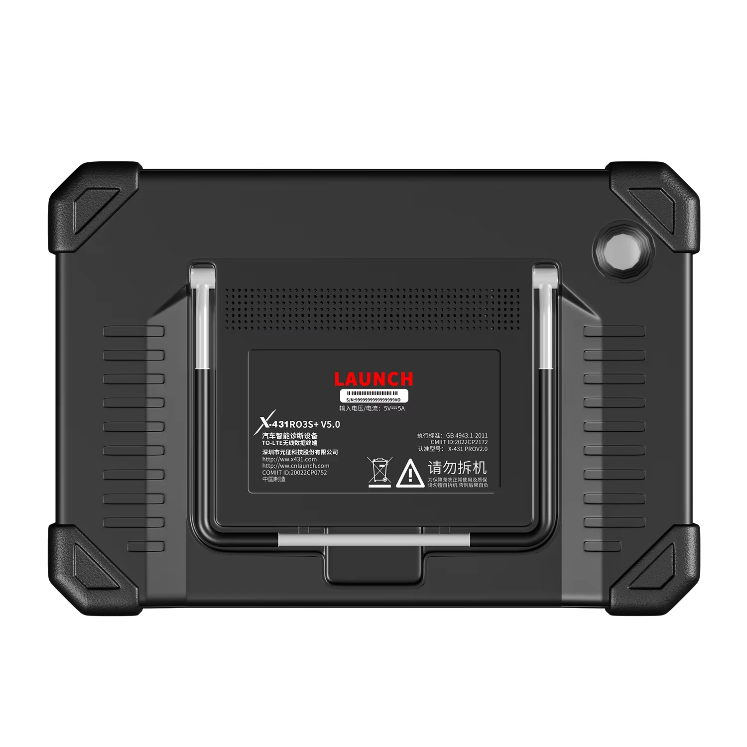 LAUNCH Tablet with USB Port 10.1″ Black 4GB RAM Android Bluetooth OBD2 Diagnostics Tool 64GB Storage Auto Diagnotic Tool