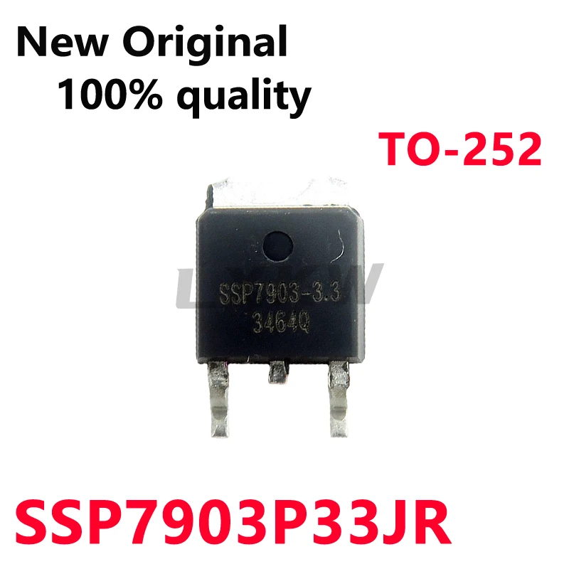 10/PCS New Original SSP7903-3.3 SSP7903P33JR 1A 40V TO-252 Linear voltage regulator chip In Stock