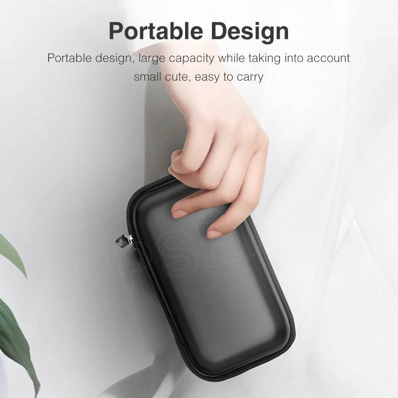 Travel Digital Storage Bag External Portable Protection Bag For USB Cable Charger Earphone HDD Cosmetic Pouch Organizer Bag Case