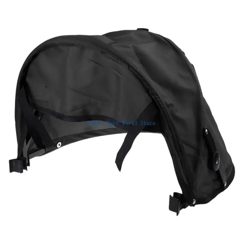 

B2QD Upgraded Stroller Sun Shade Universal Baby Sun Shade Cover Easy to Install Sun Shade Cover for Stroller Oxford-cloth