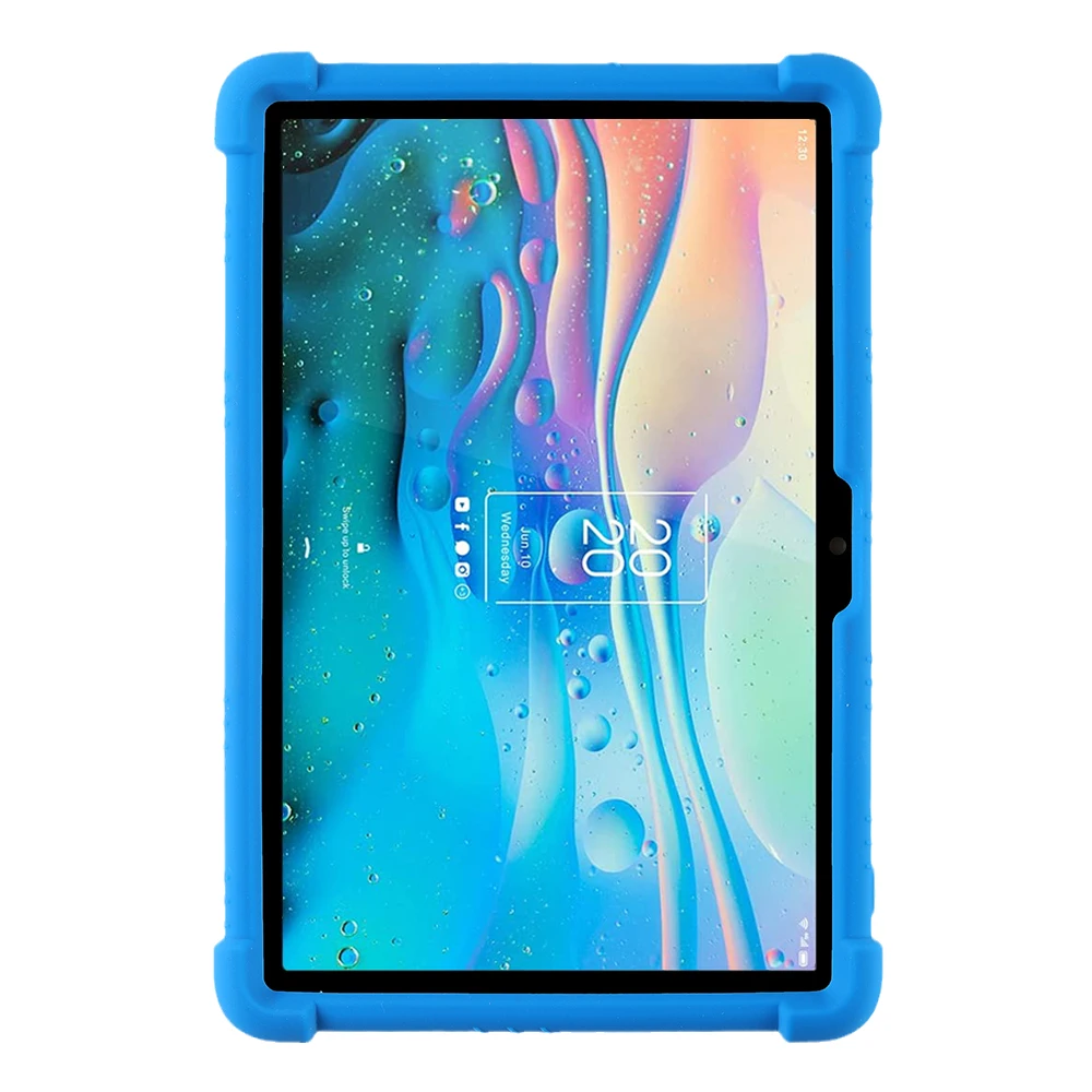 Silicone Case for TCL Tab 10 5G 10.1 Inch TCL Tab 10S 10.1 Inch TCL Tab10 Tablet Case for Kids (9080G/9081X/9183W) with PC Stand