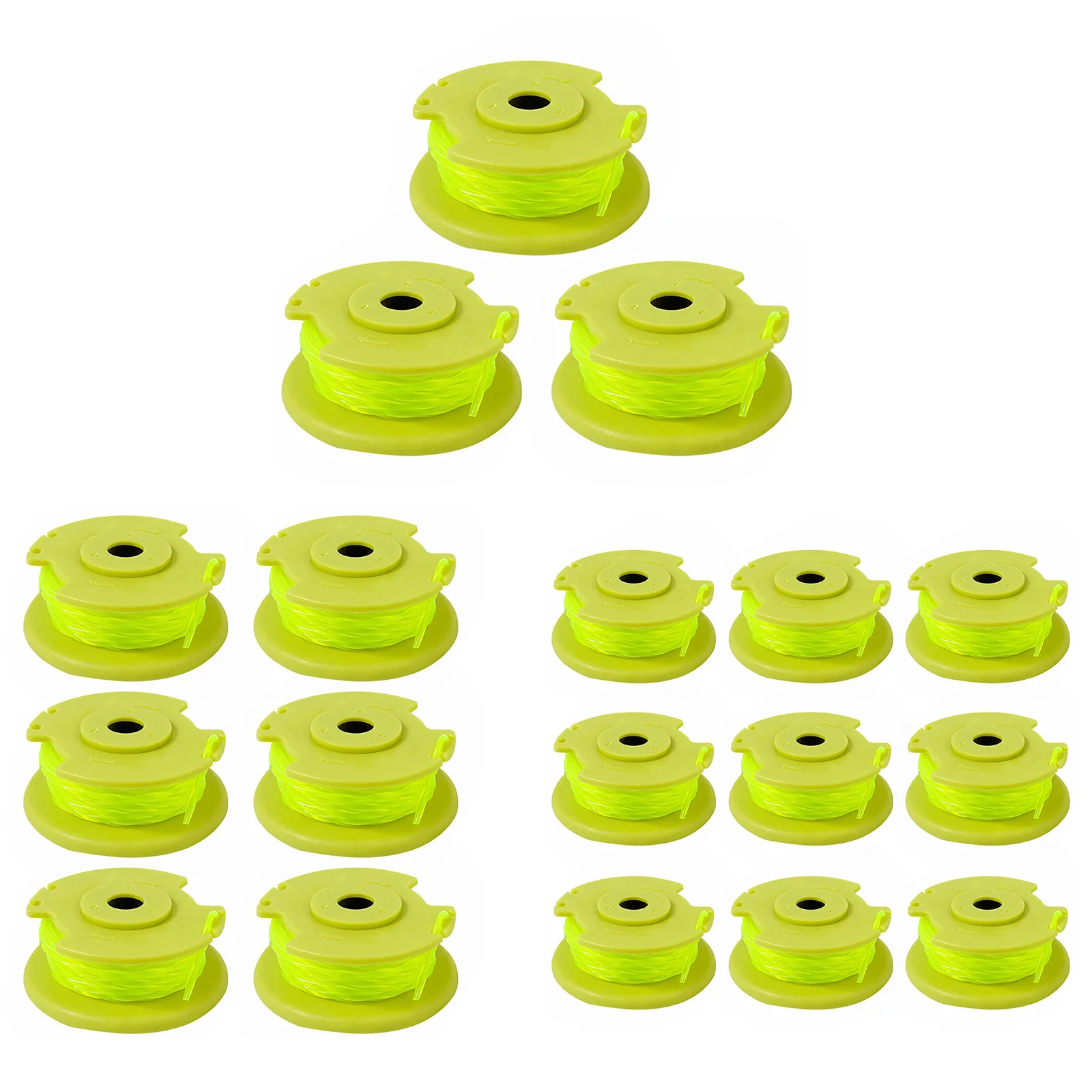 Nylon Lawnmover Trimmer Line For RYOBI Lithiumion Lawnmower Lawnmower Spool & Cover Cap Kit 0.080in Grass Trimmer Thread String