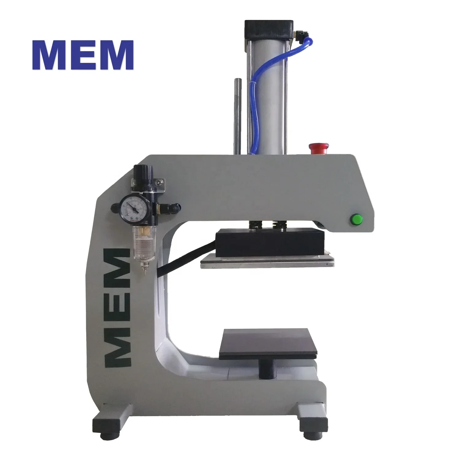 TQ1-1515 MEM Wholesale Pneumatic Small Label Heat Press Machine T-shirt Printing Machine 15 X 15 Cm