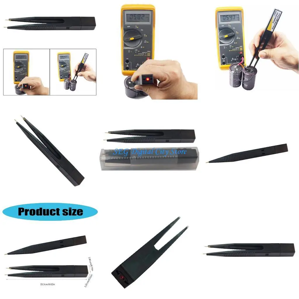 

U75B Capacitors Discharge Pen Fast Discharging Tool for Electronics Testing and Repair