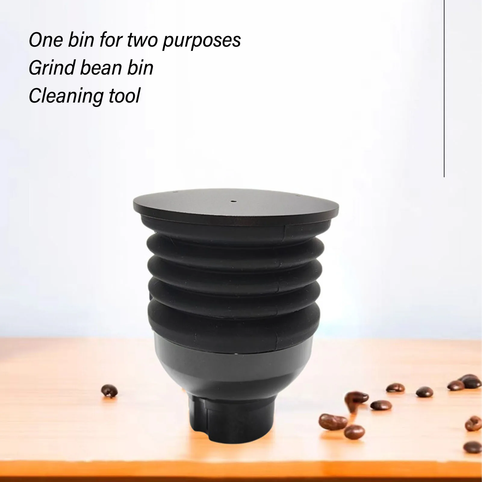 Single Dose  Multifunctional Reusable Compact Cleaning Tool Coffee  Bellow ABS and Silicone Stylish for Household