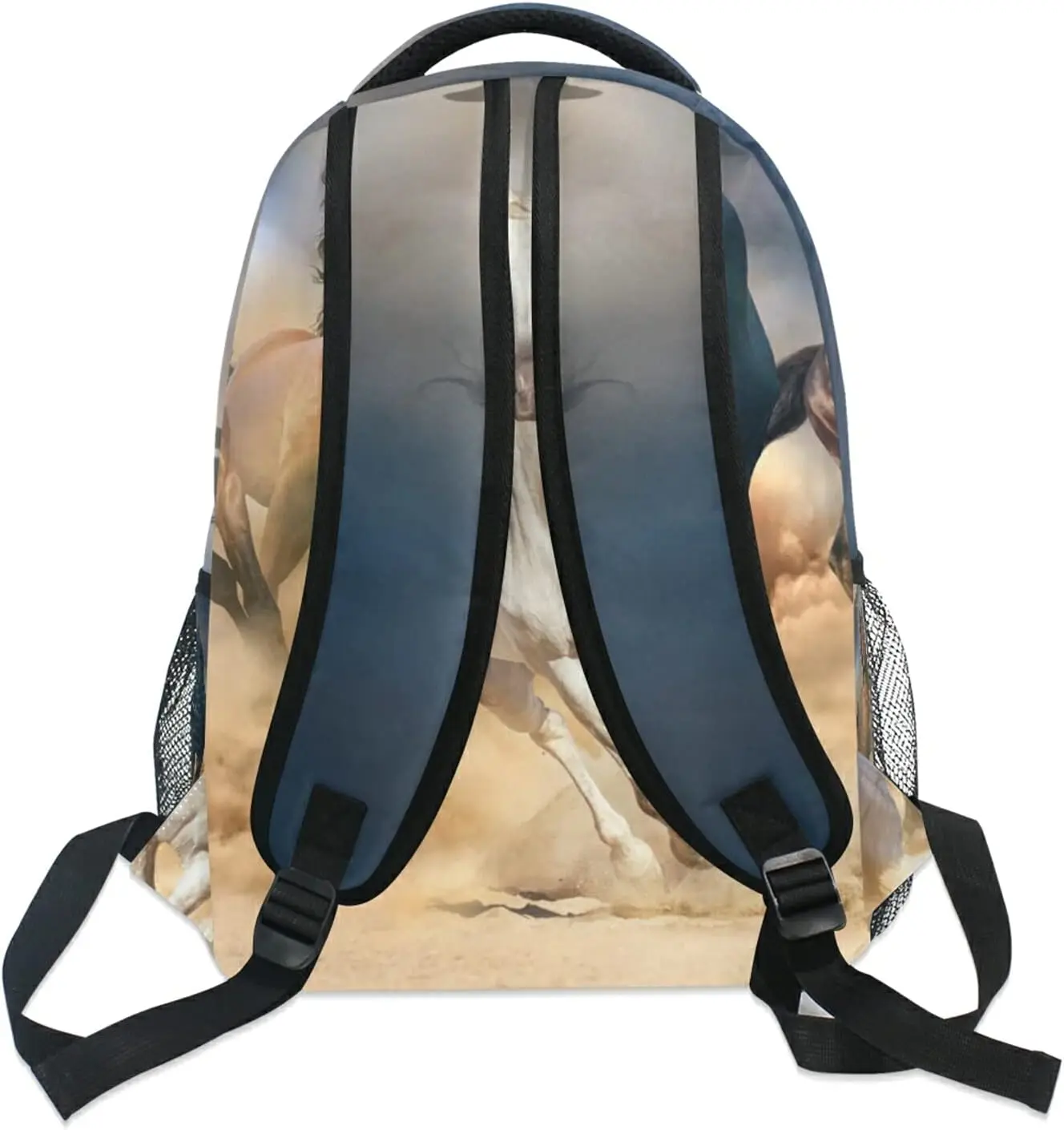Pferderucksack für Mädchen, Kinder, Pferde-Rucksack, Schulbuchtaschen, 3., 4., 5. Klasse, Grundschule, Reise, Laptop, Tagesrucksack