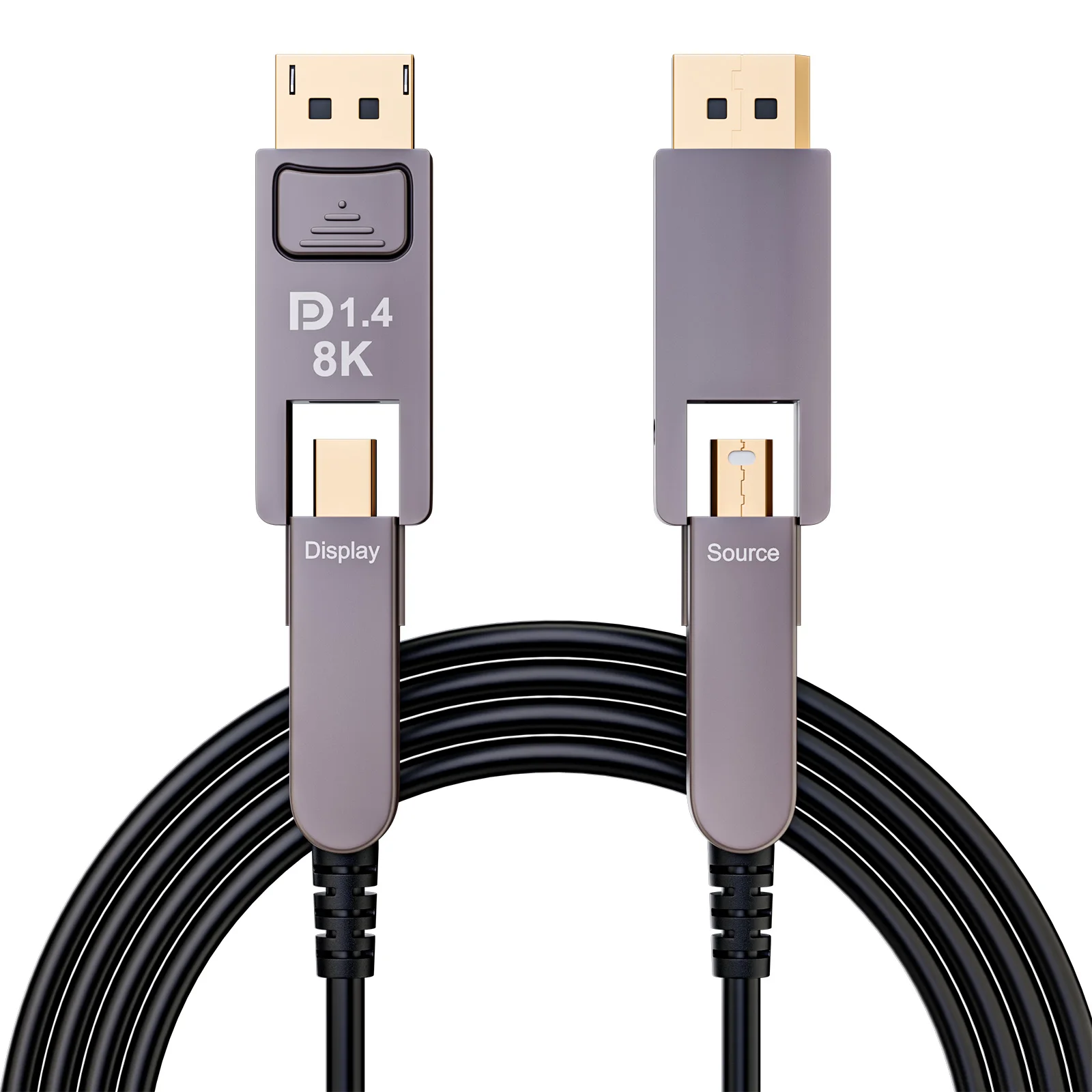 Kabel światłowodowy Displayport 8K Displayport kabel światłowodowy 1.4 do Mini Displayport, kompatybilny z Thunderbolt 2, do macbooka