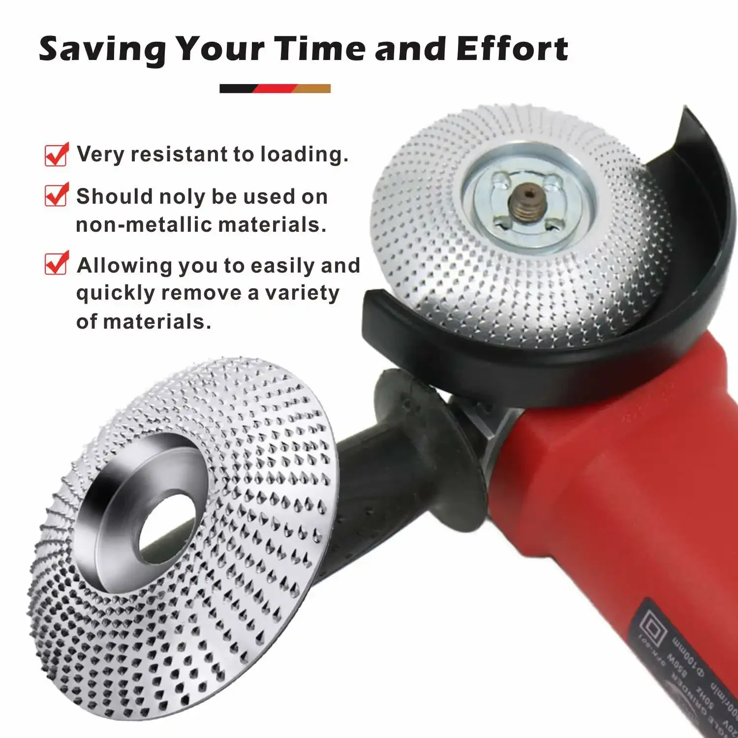 Hard Round Polishing Angle Grinding Wheel Wood Sanding Carving Shaping Disc 16/22mm Accessories Woodworking Rotary Tool