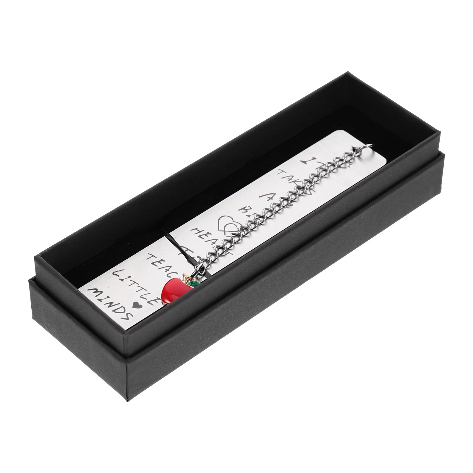 

1Set Stainless Steel Bookmark Creative Exquisite Reading Page Marker for Students Teachers Stationery Bookmark