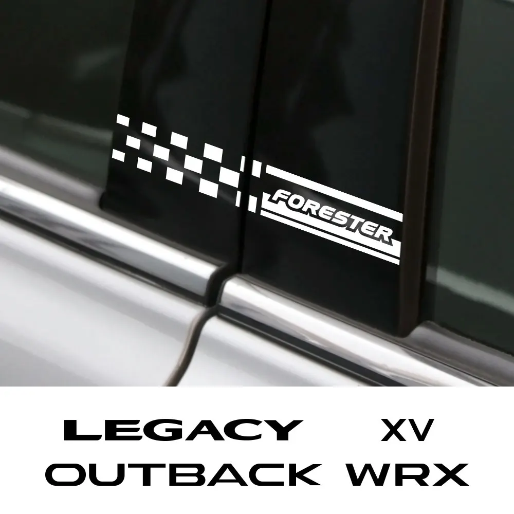 For Subaru Levorg Forester XV BRZ Crosstrek Outback Legacy WRX Tribeca Exiga Car Stickers and Decals Auto Styling Accessories