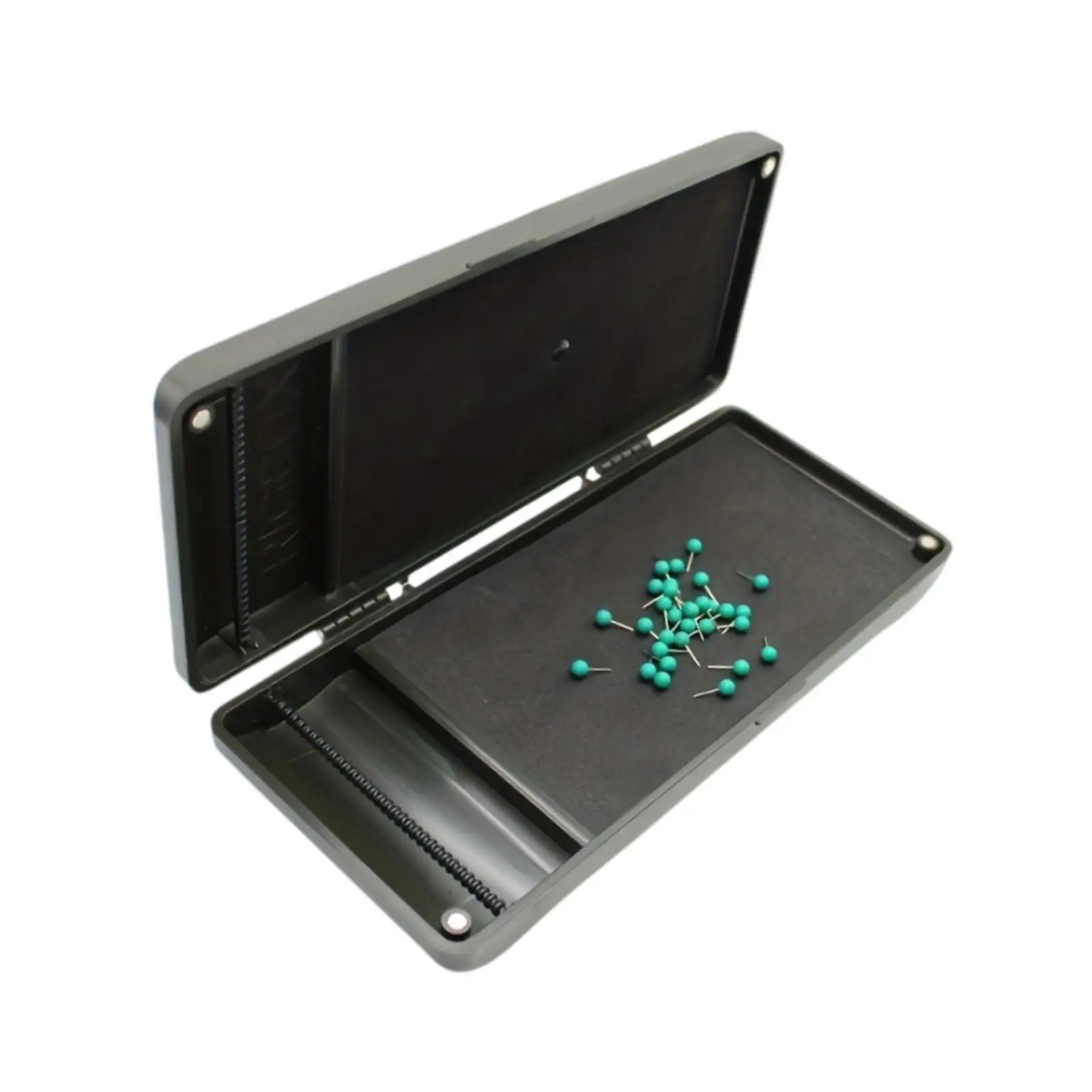 

Коробка для рыболовных снастей Ящик для хранения снастей с 30 шт. штифтами Легко носить с собой Контейнер для рыболовных снастей Держатель снастей для крючка для лески