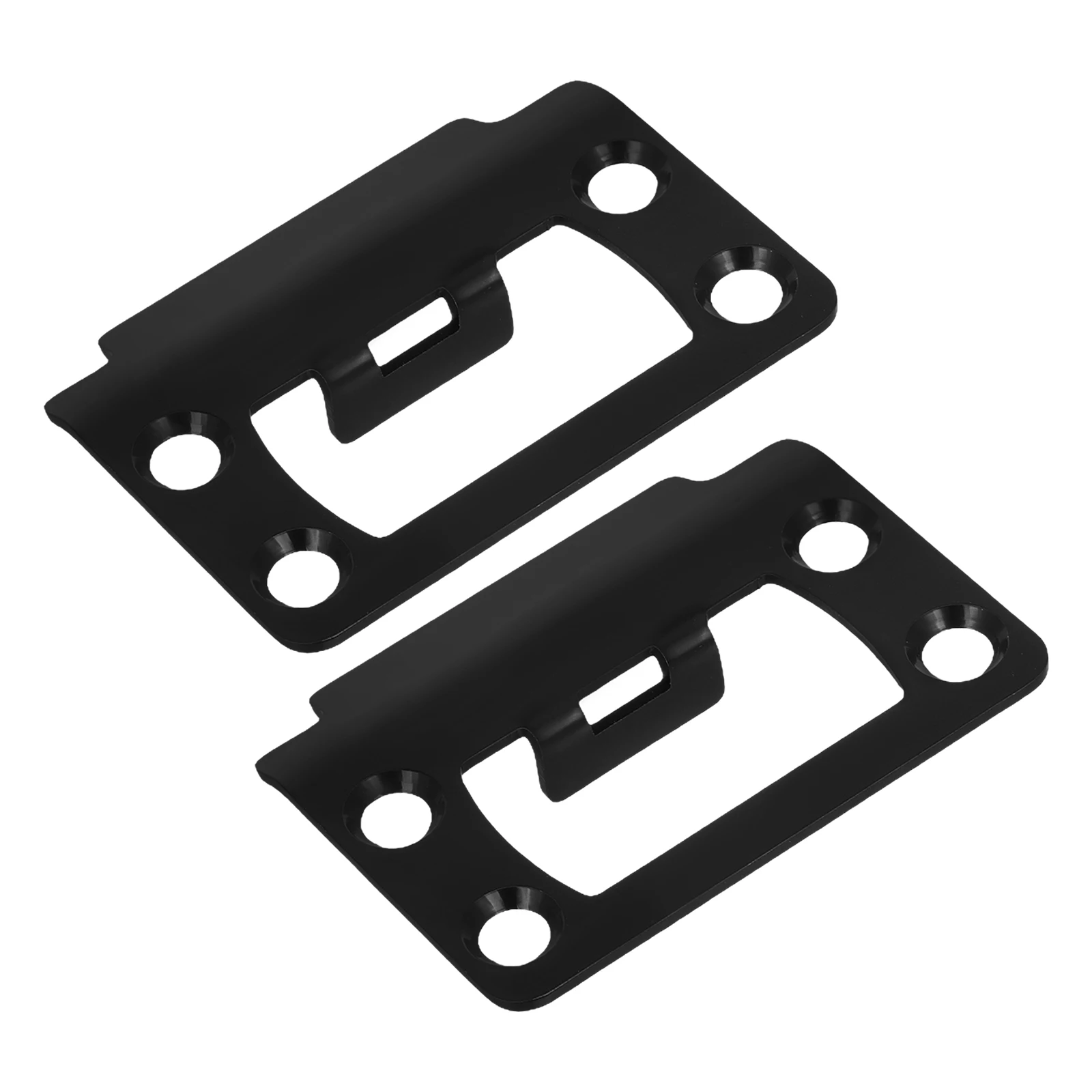 

1 Set Stainless Steel Strike Extender Reinforcement Security Latch Plate Repair Backplate Adjustable Deadbolt Knob Protector