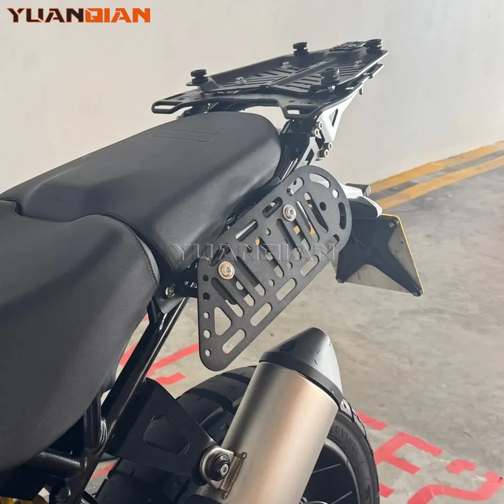 

For Ducati Desert X Luggage Rack Side Bags DESERTX Rally 2022-2026 Rear Saddlebag Support Mounting Side Box Bracket Mount Holder