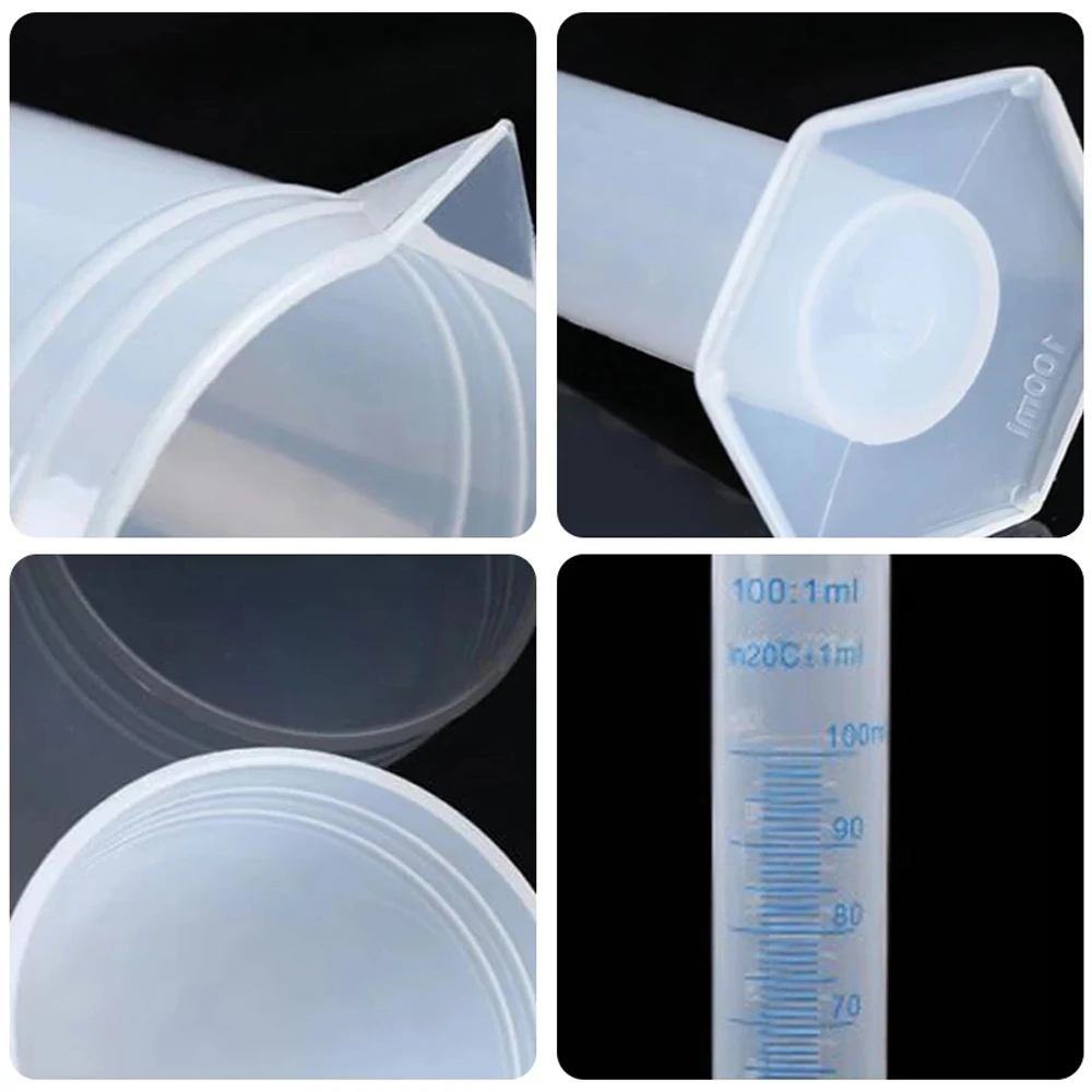 Measurement Chemistry Transparent Cooking Graduated Cylinder Plastic Measuring Cylinder Measuring Cylinder Graduated Tube