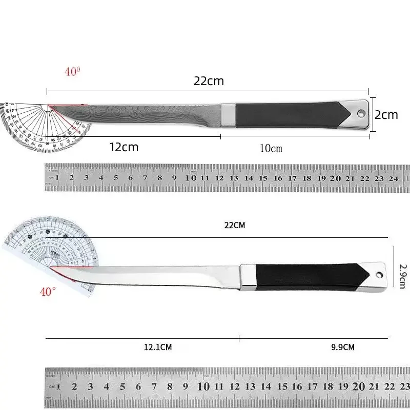 Seiko Kitchen Knife - Damask-cut straight knife - Cutting fruit - Cutting vegetables - cutting meat special chef\'s hand knife