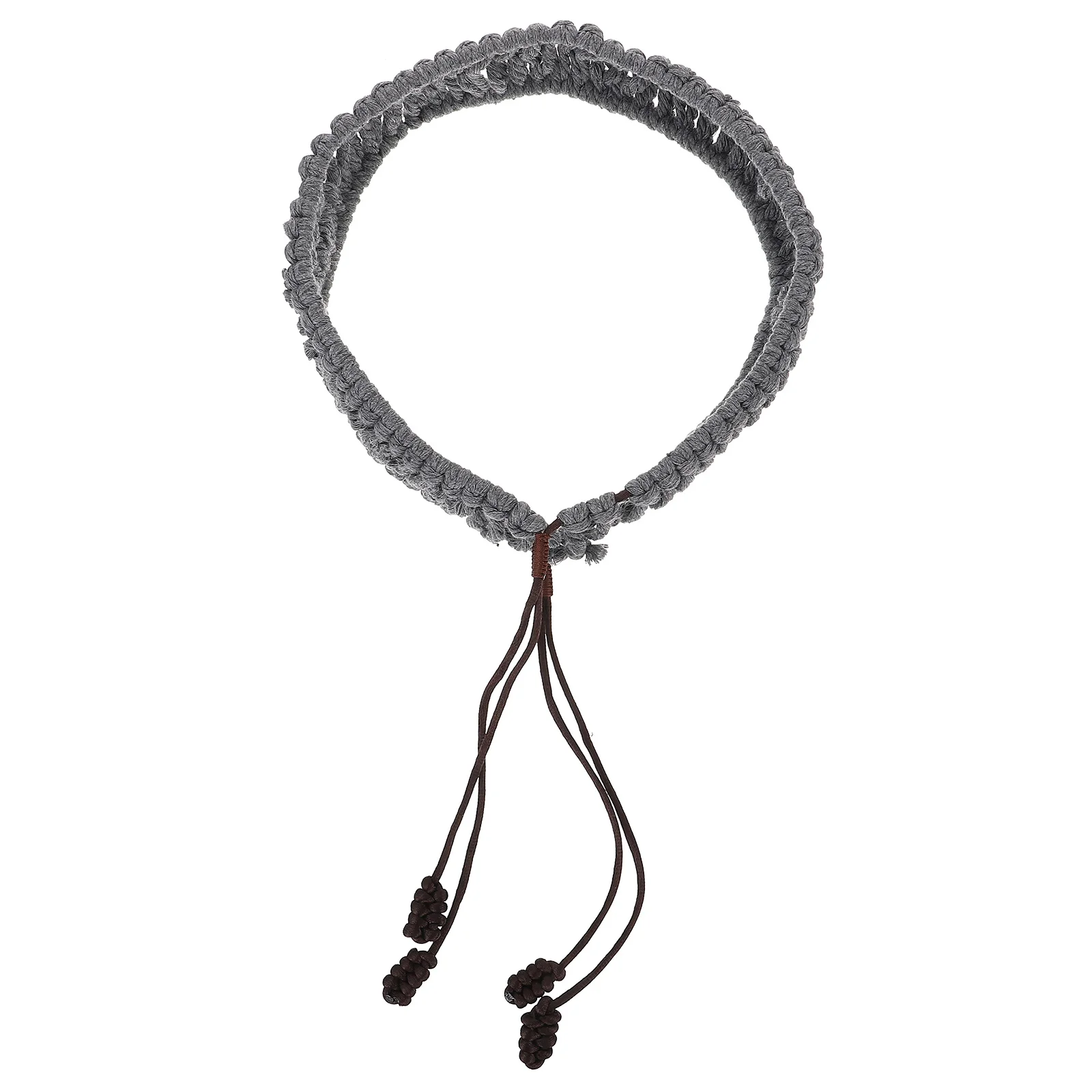 1 قطعة قطن الروطان لطبل أثيري ملحقات التغليف الزخرفية الصلب اللسان طبل حبل اليدوية حبل الزخرفية البيج #5