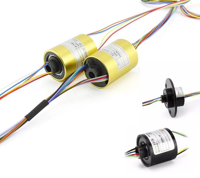 

Rotary Conductive Slip Ring Hole 5mm 7mm 10mm 12.7mm 25.4mm 30mm 38.1mm 40mm Collector Slip Ring Inductor