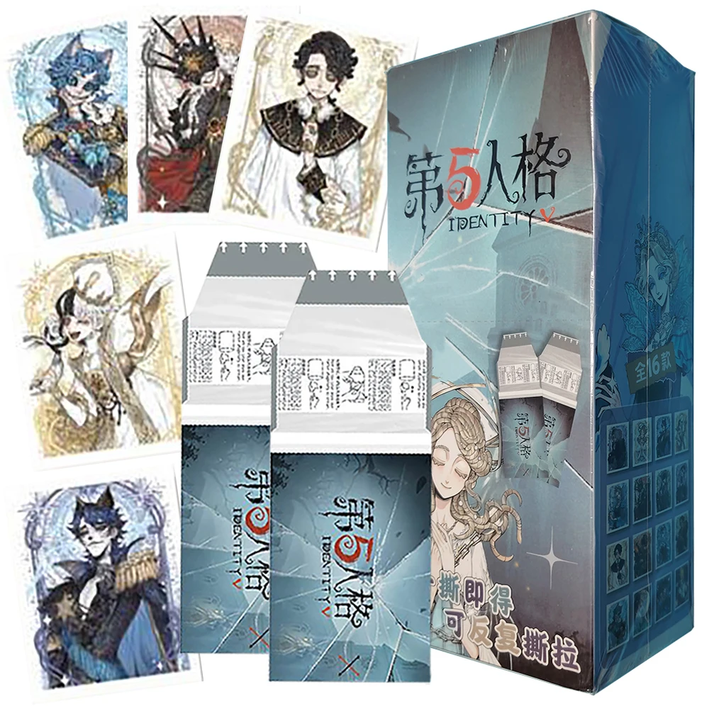 การ์ดสะสม Identity V การ์ดเกมแข่งขันแบบอสมมาตร การ์ดภาพตัวละครคลาสสิก ซีรีส์การ์ดสำหรับผู้เล่น ของขวัญสำหรับผู้ที่ชื่นชอบการเล่นเกม