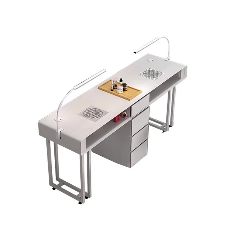 American Minimalist Nail Table Elegant Classic Aesthetic Premium Nail Table Multifunctional Design Table De Manucure Furniture