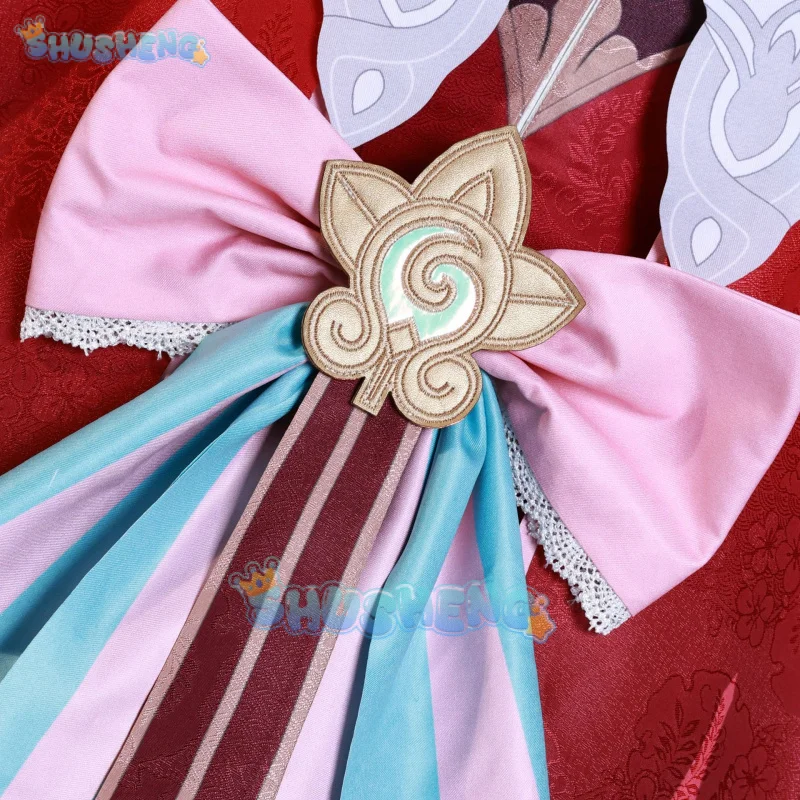 Honkai Star Rail Hyacine Cosplay Costume Wig Dress Uniform Hat Amphoreus Halloween Party for Women Girls Carnival Props