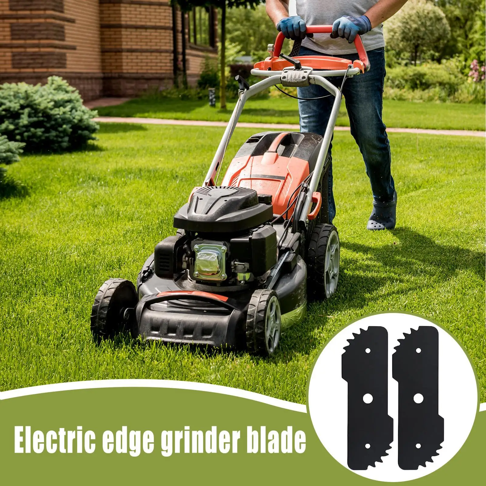 Edge Hog Heavy Duty Cutter Replacement Trimmer Edger Cutter 2 Pieces High-Strength Landscape Trimmer Parts For Adults