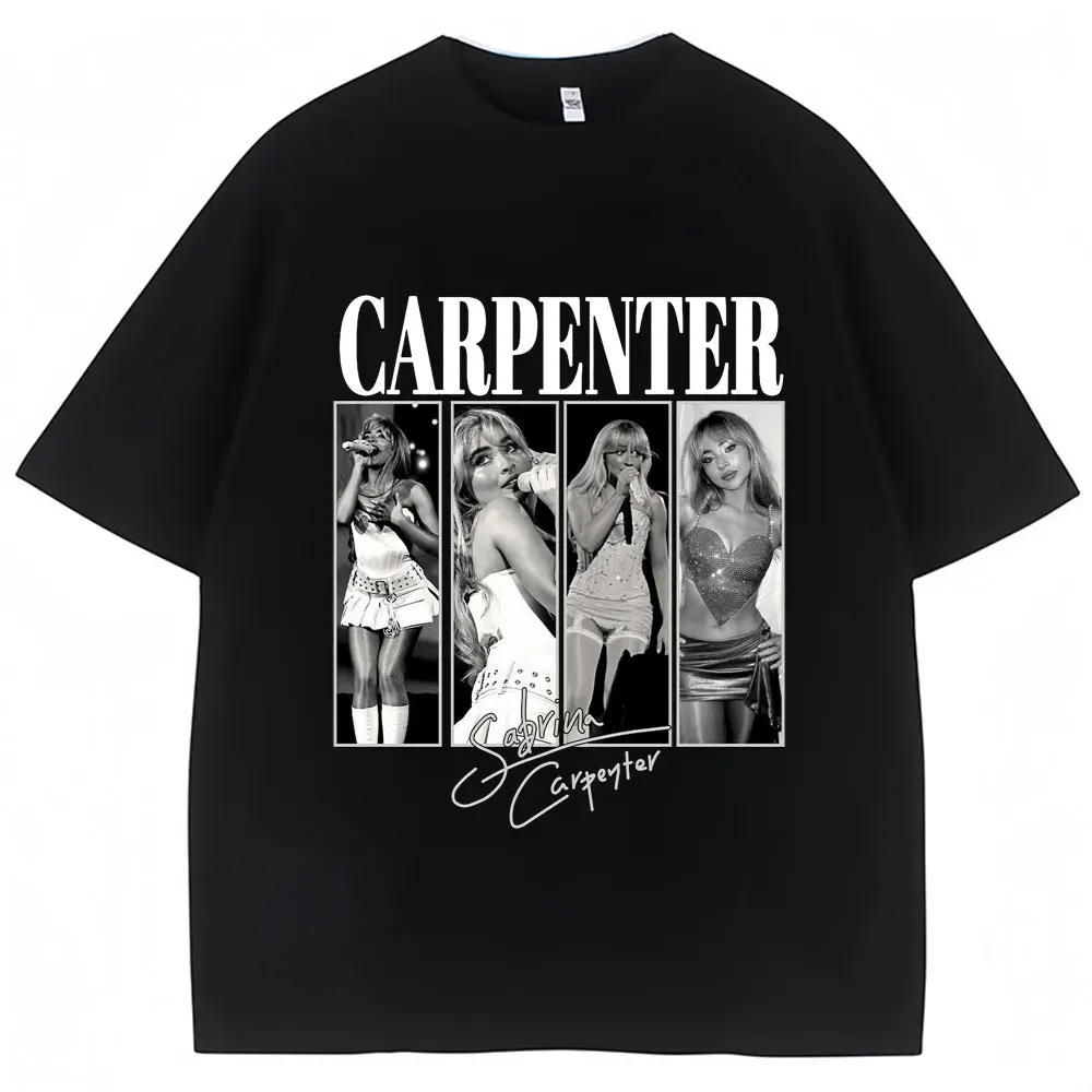 

Vintage Style Sabrina Carpenter T Shirt Emails Tour Fashion Hip Hop Short Sleeve Women T Shirts Streetwear