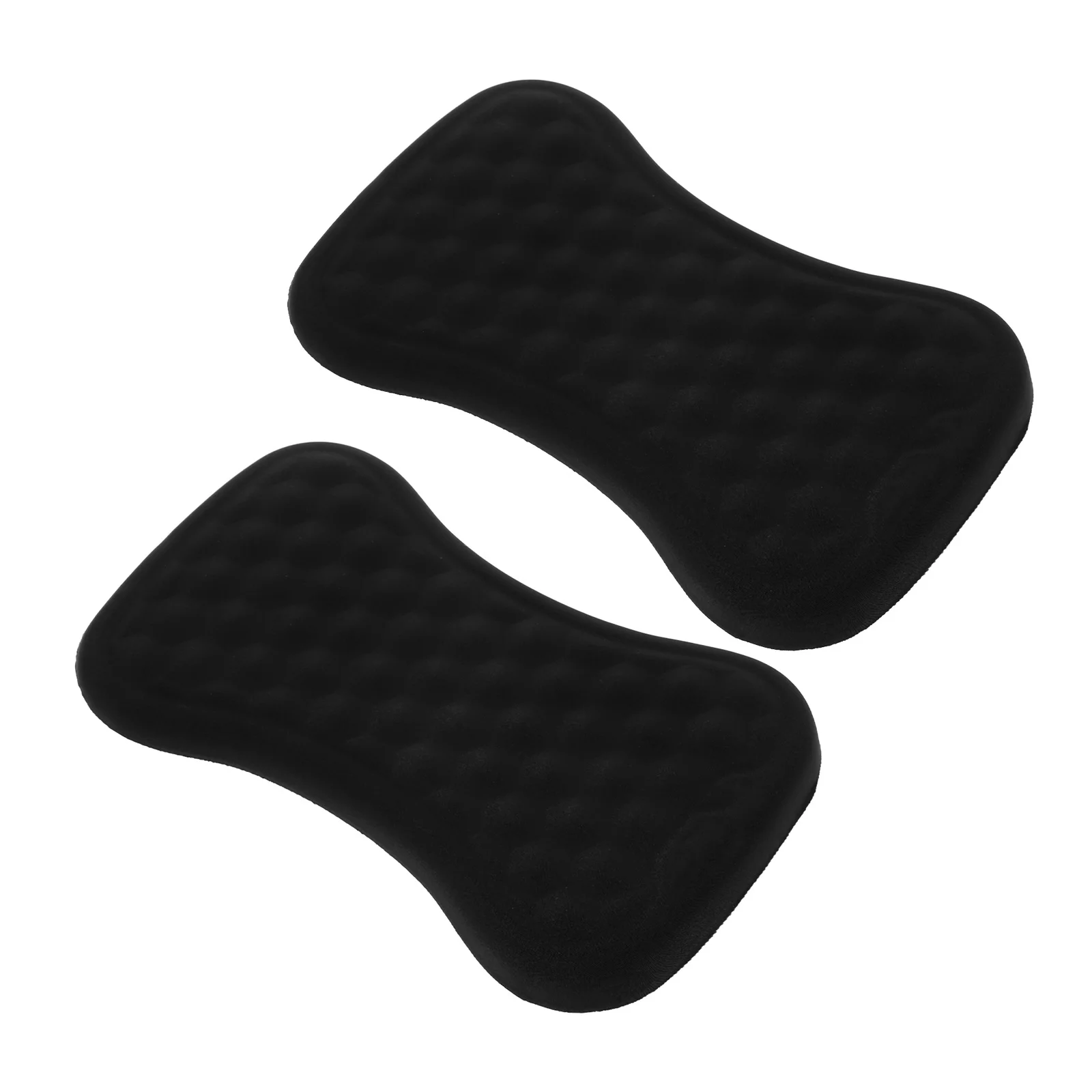 

2 Pcs Laptop Gaming Wrist Support Mouse Pad Computer Rest Keyboard Black and Desk Hand