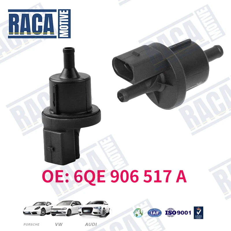 For VW Jetta Golf Beetle Audi A4 A6 A8 Skoda Fabia Fuel Tank Vapor Canister Purge Solenoid Breather Valve 6QE906517A 058133517B