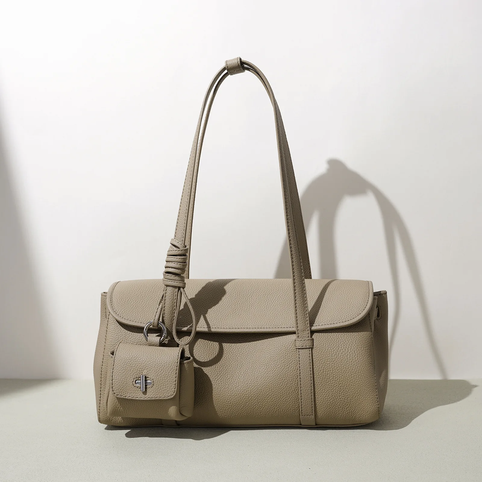 Women's Genuine Grade Cowhide Leather Fashion Tote Handbag Luxury Designer Brand Ladies Shoulder Underarm Bag for Woman 2026 New