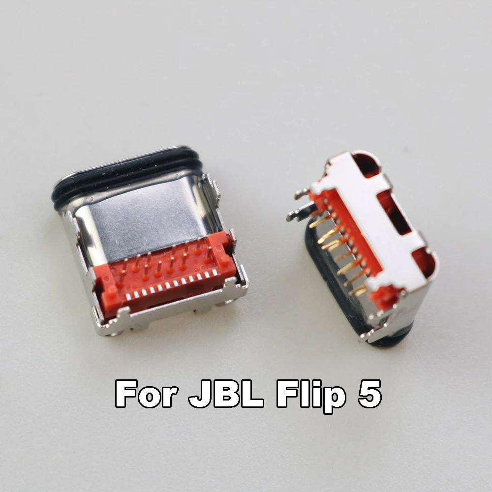 1pcs Type C Usb Charge Charging Jack Connector Socket Jack Power Dock Replacement Repair For JBL Flip 5 Bluetooth Speaker