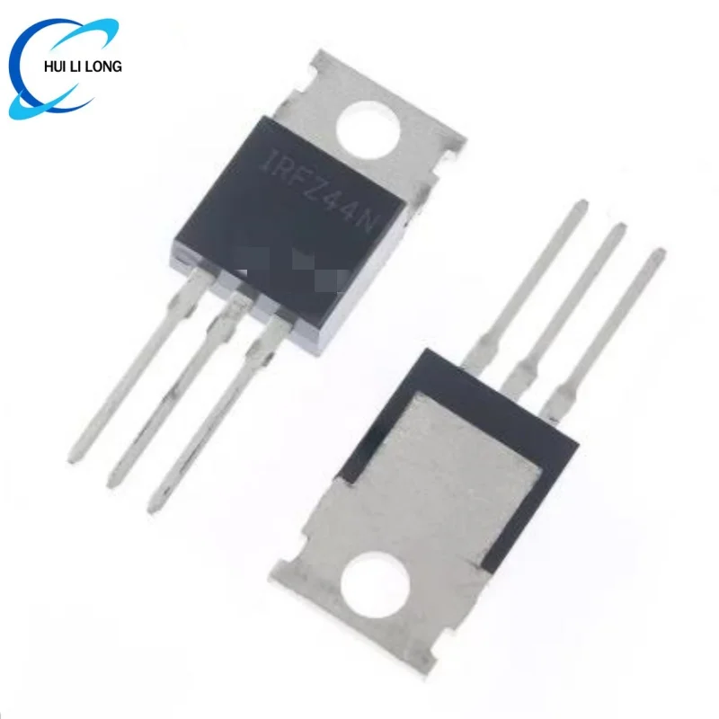 5/10/20 piezas IRFZ44N IRFZ44 Transistor MOSFET de potencia de canal N, International Rectifier Power 49A 55V 3 pines TO-220