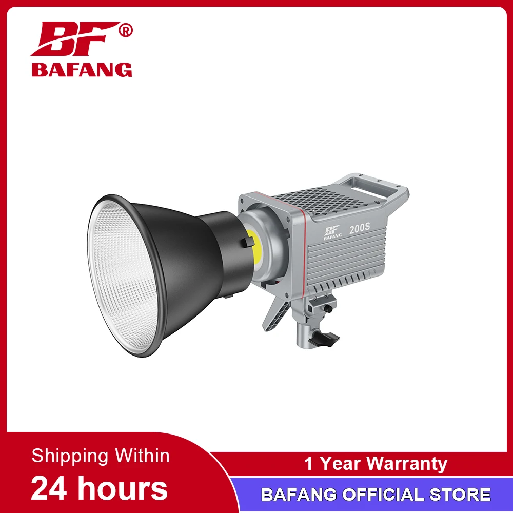 BAFANG 220S 2700k-6500k Bi Color 200w Connectable App Lighting Effect Cob Led Light Professional Video Light Studio Photography