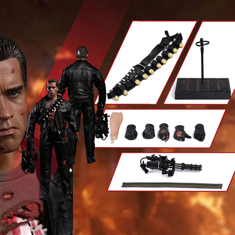 INST ANT TOYS IT-001 1/4 Scale Male Soldier T800 Arnold Schwarzenegger Model Full Set Action Figures Toys For Fans Hobby Gifts