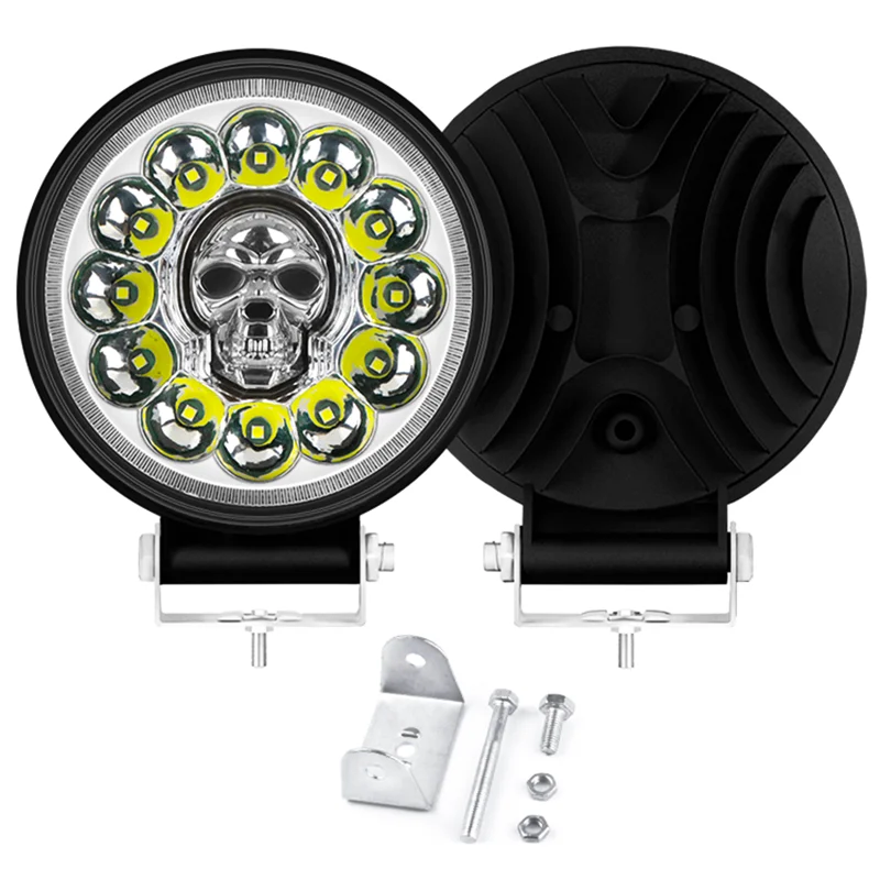 

4inch RGB 12V 24V LED Work Light Bar for Car Motorcycle Spot Off Road 4x4 Truck SUV Boat ATV Tractor Headlight Driving lights
