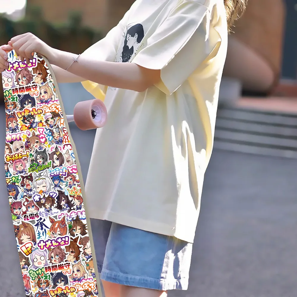 80 Stück Uma Musume Pretty Derby Meme Graffiti-Aufkleber für Dekorative Scrapbooking-Bedarf, Schreibwaren, Notizbücher, Laptops und Koffer – Detail 6