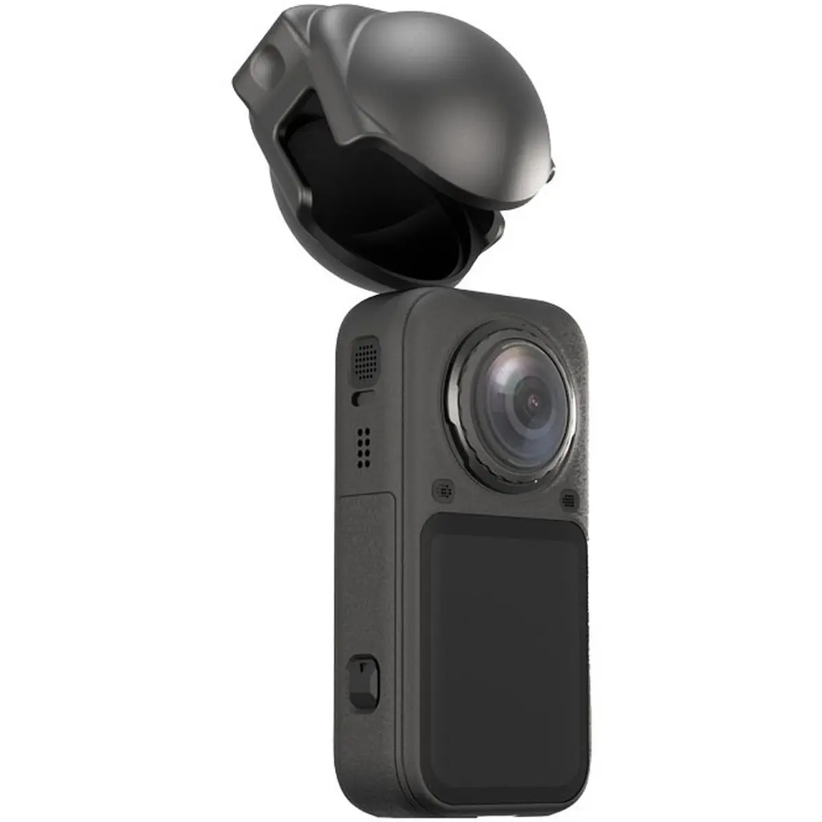 For X6 Lens Cap (Black), Full-Coverage Protective Cap for Panoramic Camera Lenses, Secure Storage