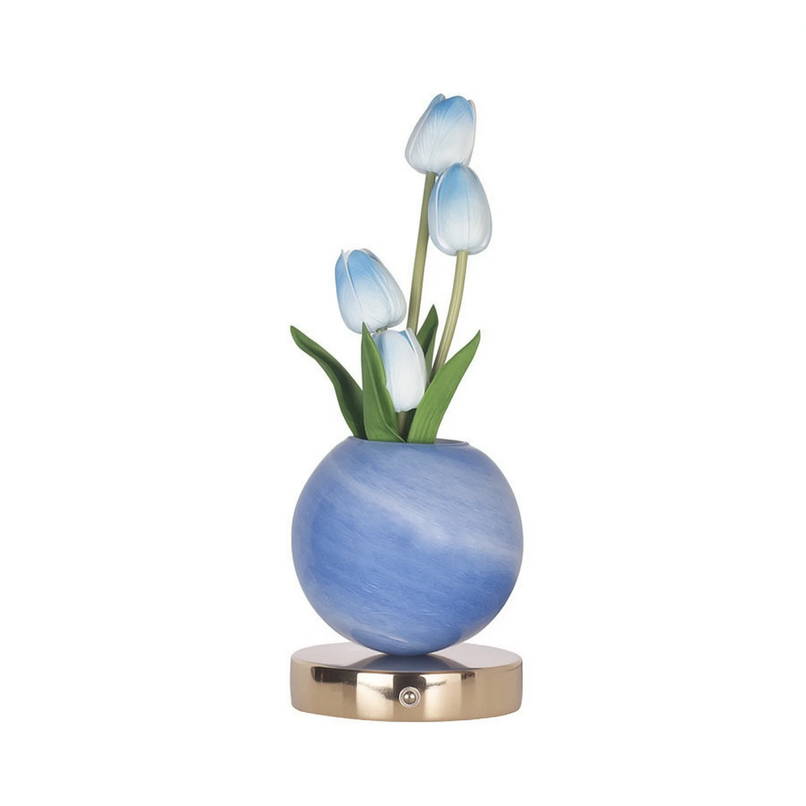 Lifelike Flower Lamp With Elegant Details Providing Warm Light And Enriching Ambiance In Family