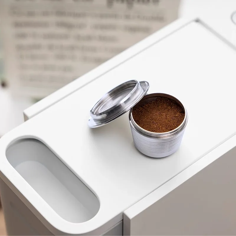 Suitable for Xiaomi S1301 Xinxiang S1201 Capsule Coffee Machine Reusable Stainless Steel Capsule Shell Environmentally Friendly