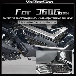 For ZONTES ZT368G 368 G 368g 2024 6D Motorcycle carbon fiber stickers film decoratin and waterproof protection sticker accessori