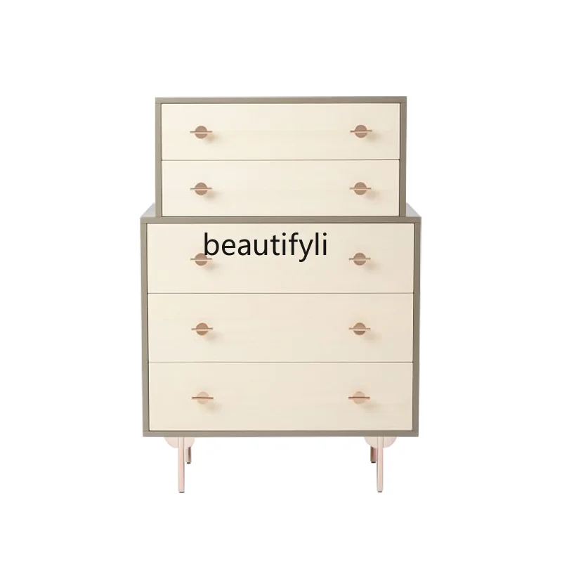 

Modern simple decorative cabinet multi-layer chest of drawers creative Nordic home storage cabinet
