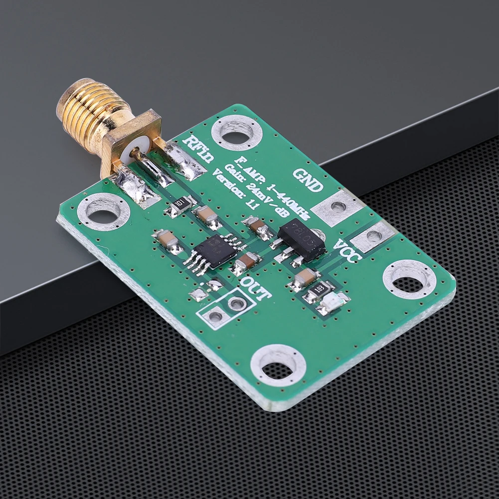 AD8310 Logarithmic Detector 7-15V 0.1--440 MHz Radio Frequency Detection Module High Frequency RF Power Analyzer Board